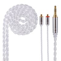 Better Upgrade Headphone Cable, 6 Core Silver Plated Cable Balanced Audio Replacement Cable 3.5 MM Connector for KINERA Bd005E SHURE SE215 SE315 UE900 SE846 SE535 SE425(MMCX 3.5MM).
