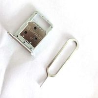 for Samsung Galaxy Tab S4 T830 / T835 Sim Card Tray - Sim Card Tray & Micro SD Sim Card Holder Container Replacement for Samsung Galaxy Tablet Tab S4 T830 / T835(Silver)