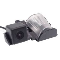 Navinio Waterproof Backup Camera Color Car Rear View Camera 170 Degree Viewing Angle License Plate with Night Vision for Jeep Wrangler Rubicon/Sahara / Unlimited Sahara (HD Camera)