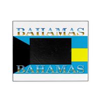 CafePress-Bahamasblack-Picture Frame