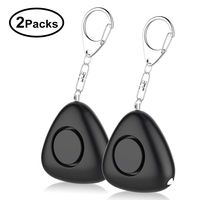 Safesound Personal Alarm Keychain, HAMATA Personal Alarm Keychain with Led Flashlight, 130db Loud Siren Song Alarm Keychain for Women Children with 4 LR44 Batteries Included