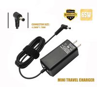 65W Laptop Wall Charger for Lenovo IdeaPad Flex 4 5 6 1470 1480 1570; 110 110s 310 320 330 330s 510 520 530s 710s; Chromebook-100s 80QN N22 N42; Yoga 710 11 14 15 Travel Mini Charger Power Supply Cord