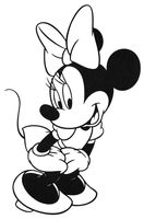 Minnie Mouse Car Vinyl Decal Sticker Disney Window Laptop (11" inch)