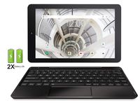 RCA 10.1" HD IPS 32GB Quad-Core Tablet w/Extended Battery Keyboard Android 8.1 (10 inch, Black)