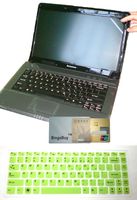 Keyboard Skin+14'' LCD Cover for Lenovo U41 S41 Y480 Y480p Y470 Y410p Y400 Y40 Z410 Z480 Z485 Z480 Z470 Z465 Z460A Z460 Z40 G410 G485 G480 G475 G470 G40 Flex 14, Flex 2 14'' (semi-green keyboard skin)