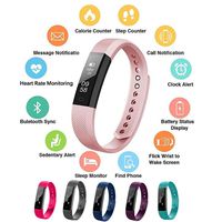 Gugio Fitness Tracker, Activity Tracker Watch with Heart Rate Monitor, Waterproof Smart Fitness Band with Step Counter, Calorie Counter, Pedometer Watch for Kids Women and Men