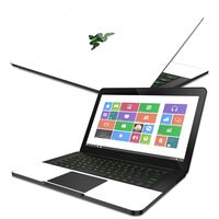 MightySkins Skin Compatible with Razer Blade 14" (2014-2017) - Solid White | Protective, Durable, and Unique Vinyl Decal wrap Cover | Easy to Apply, Remove, and Change Styles | Made in The USA