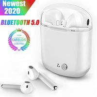 Bluetooth 5.0 Headphones Wireless Earbuds with Fast Charging Case IPX5 Waterproof 3D Stereo Earphones Noise-Canceling in-Ear Built-in Mic Headset,for Apple/Android/AirPods Pro/iPhone Sport Headphones