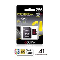 addlink 256GB Micro SD Card SDXC U3 V30 A1 Memory Card with Adapter with Read 100MB/s high Speed