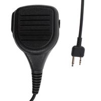 TENQ Andheld/Shoulder Mic with Speaker for Midland Gmrs/FRS Gxt/lxt 2 Two Way Radio 2-pin