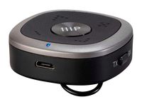 Monoprice Clip On Bluetooth 5 Transmitter & Receiver with aptX HD, aptX, Low Latency, Aand Sbc codecs and Built-in Microphone