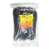 Forney 62144 Cable tie 500-pk, Black