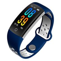 L&X Smart Watch Bluetooth Waterproof Fitness Tracker Heart Rate Monitor Pedometer Sleep Monitor SMS Call Notification For Android For IOS Iphone,Blue