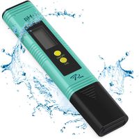 PH Meter with Automatic Calibration - 7Pros High Accuracy Pen Type Water Quality Tester with built-in ATC, 6 pH Calibration Packets, Best Tool to test PH of Hydroponics, Kombucha, Wine, Drinking Water