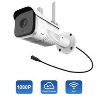 StartVision Outdoor Security Camera, 1080P 2.4GHz Wifi IP Camera with Two Way Audio, Motion Detection Alarm and Night Vision, IP65 Waterproof Surveillance Camera Supports Cloud Storage and Multi-Users