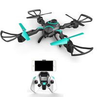 TOYEN GordVE GV64 RC Drone 2.4GHz Foldable FPV WiFi 6-Axis Gyro Altitude Hold Trajectory Customized Remote Control Drone with 2MP HD Camera