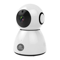 Wireless 1080P Security Camera, WiFi Home Surveillance IP Camera for Baby/Elder/Pet/Nanny Monitor, Pan/Tilt/Zoom, Two-Way Audio & Night Vision(White)