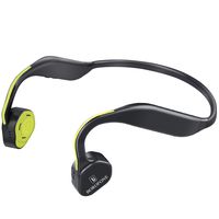 Bone Conduction Headphones, Borofone Titanium Wireless Open Ear Bluetooth Sports Headset - Grey