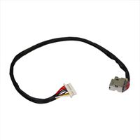 DBParts DC Power Jack Cable For HP Envy M7-N011DX M7-N014DX M7-N101DX M7-N103DX M7-N109DX 17-N151NR 17-N153NR 17-N175NR 17-N179NR 17-N078CA 17-N178CA 17T-N000 17T-N100 813797-001 799752-F18 799752-T18
