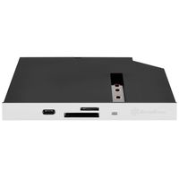 SilverStone Technology FPS01-C 12.7mm Slim ODD Device Bay to M.2 SATA SSD with USB 3.0 Type-C and SD/Micro-SD Reader
