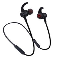 Bluetooth Earbud Headphones, Wireless Earphone with Mic Remote IPX7 Waterproof Durable Ergonomic Comfort Headsets for Running Workout Sports