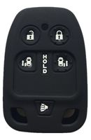 KAWIHEN Silicone Key Fob Cover Case Protector Smart Remote Control Shell Keyless Entry Case Holder Cover For 2011 2012 2013 Honda Odyssey 35118-TK8-A10 N5F-A04TAA