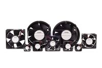 09225VA-12Q-CA-00 - Axial Fan, 09225VA Series, IP69K, 12 V, DC, 92 mm, 25 mm, 51 DBA, 96.41 cu.ft/Min