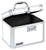 Vaultz Combination Lock Box, 7.75 x 7.25 x 10 Inches, White (VZ00171)