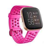 Tkasing Compatible with Fitbit Versa 2/Versa/Versa Lite/Special Edition Bands,Breathable Soft Silicone Strap Replacement Wristband Replacement for Fitbit Versa 2 Smart Fitness Watch Men Women