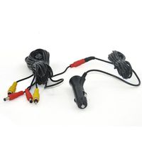 Auto Wayfeng WF Easy Install Car Cigarette Lighter 7M Video Cable line RCA AV Video for Car DVD Monitor GPS Navigation to Car Rearview Camera