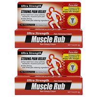 Pure-Aid Ultra Strength Muscle Rub 1oz (2 Pack)