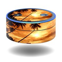 MightySkins Skin Compatible with Amazon Echo Dot (1st Generation) wrap Cover Sticker Skins Sunset