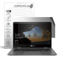 Celicious Privacy 2-Way Anti-Spy Filter Screen Protector Film Compatible with ASUS ZenBook Flip 14 UX461