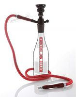 Lot of 7 pcs of Portable Bottle Hookah Stem + Red Hose Shisha Pipe Bowl Bottle NOT Included
