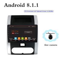 Car Stereo Double din Android 8.1 High Resolution:1024×600 Quad-Core for Nissan X-Trail 2008 2009 2010 2011 2012 Car GPS Navigation Support WiFi OBD DBA Subwoofer Mirror Link with Free Camera