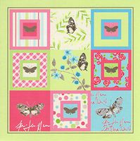 Silver Foil Moth Set of 8 Blank Notecards ~ Moth Squares (5" x 5"; White Envelopes)