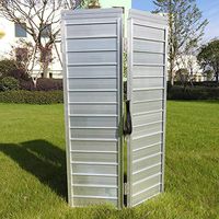 Step Ramp, 4Ft Portable Home Corridor Wheelchair Ramp Loading Traction Ramp Non-Skid Aluminum Alloy Folding Pet Ramp Ideal for Scooters Bikes Motorcycle Silver