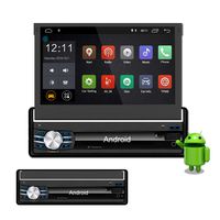 Lexxson Car Navigation 7inch 1024x600 Super High Definition Digital Screen Built-in GPS 1.2G Quad Core Android 6.0 System Build-in WiFi 7 Color LED Backlight with Remote Control Manual CT0013