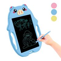 HONGKIT Toys for 2-7 Year Old Girls, LCD Drawing Tablet Writing Pad Doodle Board for Kids 2020 Hottest Gift and Toy for 2 Year Old Boys Best Birthday Gift for Kids Blue