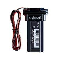 SinoTrack Vehicle Car GPS Tracker, Anti Lost Alarm Locator Mini Portable Real-Time Location Device, Waterproof Car Motorcycle GPS Tracker Device for Truck Taxi, Support iOS and Android Free Platform