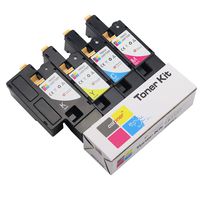 Coloner(TM) Premium Compatible Toner Cartridge for Dell E525W Color Laser Wireless Printer Set of 4 Pack (MYCK)