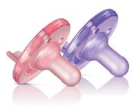 Philips Avent Soothie Pacifier, Pink/Purple, 0-3 Months, 2 Count