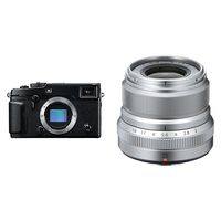 Fujifilm X-Pro2 Body Professional Mirrorless Camera (Black)  w/ XF23mmF2 Lens Silver