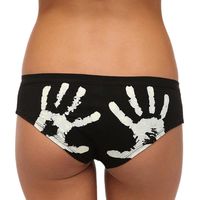 Todaies✈Clearance!Women Funny Lingerie G-string Briefs Underwear Panties T string Thongs Knickers (M, Black 1)