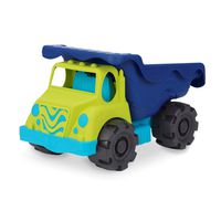 B. Toys - Colossal Cruiser - 20" Large Sand Truck - Beach Toy Dump Trucks for Kids 18 M+ (Lime/Navy)