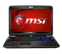 Black Brushed Aluminum skin decal wrap skin case for MSI GT70 17.3" laptop