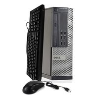 Dell Optiplex 9020 Small Form Business Desktop Tower PC (Intel Quad Core i7 4770, 16GB Ram, 240GB Brand New SSD, WIFI, Dual Monitor Support HDMI + VGA, DVD-RW, WIFI) Win 10 Pro (Renewed)