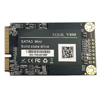 60G/ 64G/ 120G/ 128G/ 256G/ 512G Solid State Drive, 1.8inch Msata3 Interface SSD Mini Internal Hard Disk Module High Speed Solid State Drive for Desktop Laptop PCs