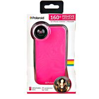 Polaroid iphone 5 fish eye lens pink