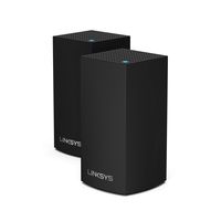 Linksys Velop Whole-Home Mesh WiFi System (Mesh Router for Whole-Home WiFi Mesh Network), 2-Pack, Black